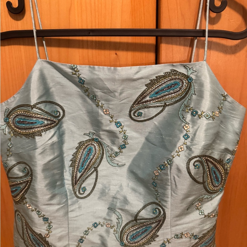 Ann Taylor Light Blue Silk Top